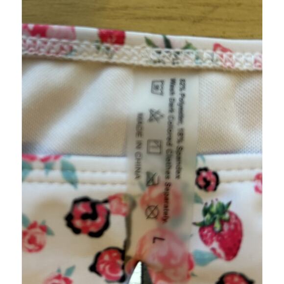 Women’s Strawberry Print Bikini Sets Swimsuit Large Booty Summer Vacation String - Picture 4 of 7